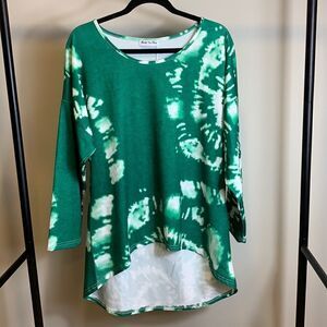 NWT Beyond this Plane top lagenlook style size L